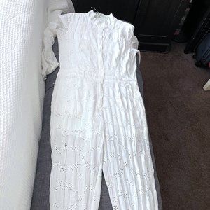 Young Fabulous & Broke, Levi Eyelet Jumpsuit / USED LIKE NEW